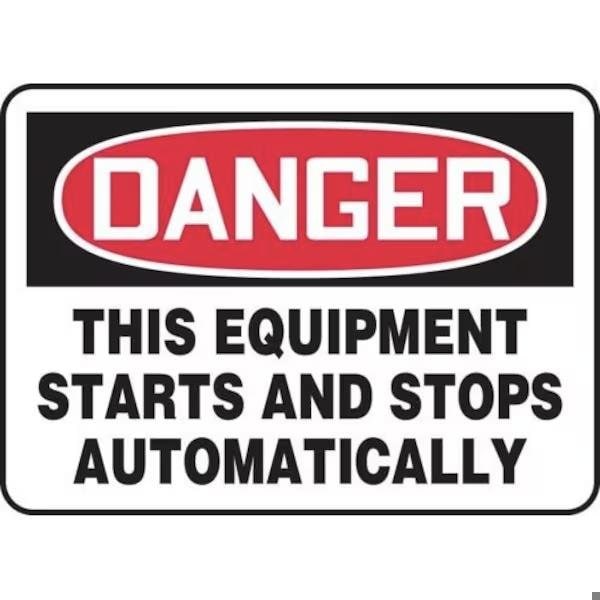 Accuform OSHA DANGER SAFETY SIGNTHIS FRMEQM088XT FRMEQM088XT - main